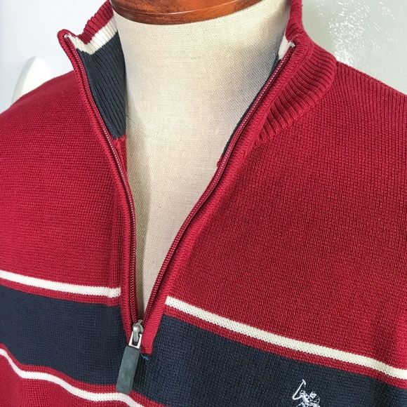 SOLD US Polo Assn. Men's Size XL Sweater Half Zip NWT - Picture 3 of 8